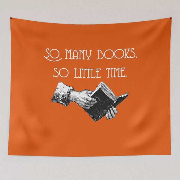Item preview, so many books so little time. designed and sold by ibshop.
