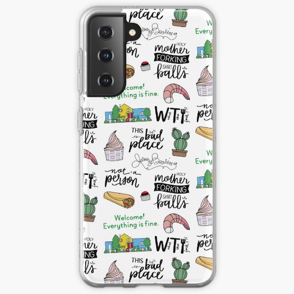 The Good Place TV Show Art Samsung Galaxy Soft Case