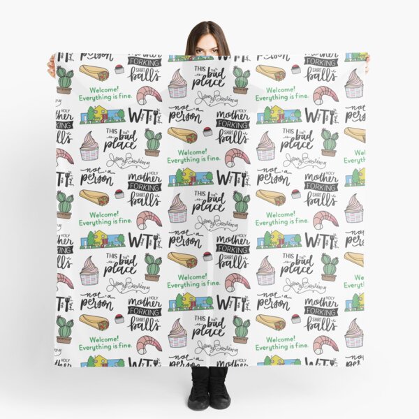 The Good Place TV Show Art Scarf