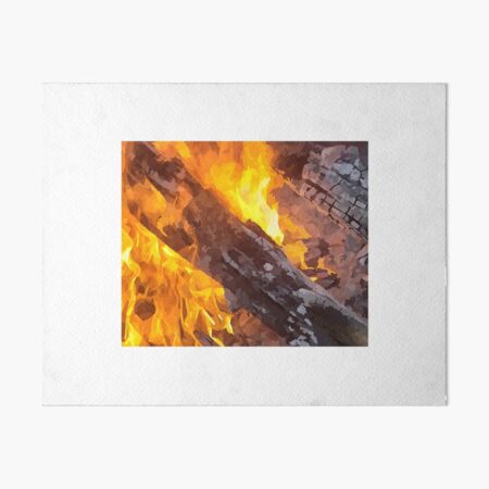 Funeral Pyre of Oscar T. Rat Art Board Print