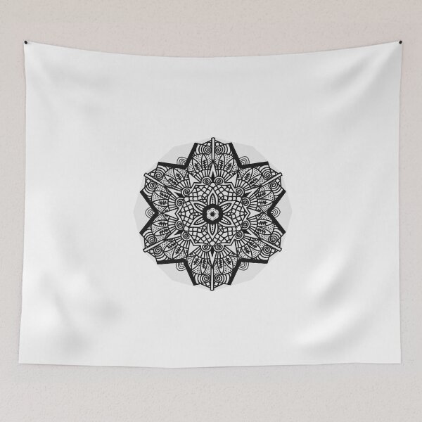 Item preview, symmetry mandala symmetric pattern mandala sign designed and sold by HSGDesignz.