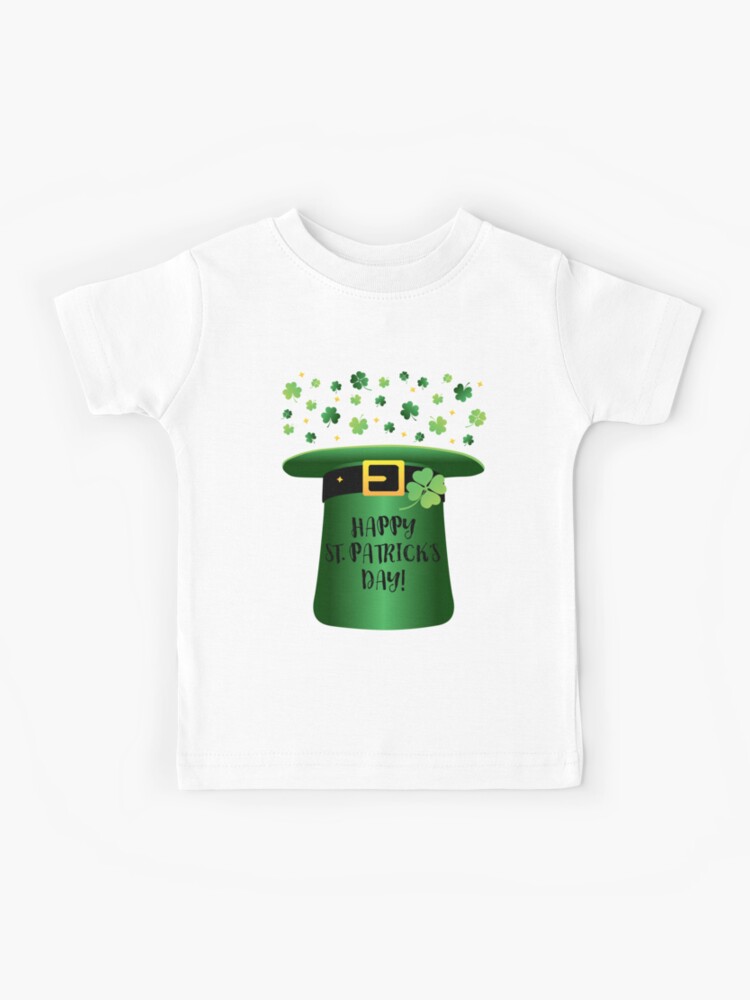 Siesta exit Civilize St Patricks Day T-shirts Irish Hat St Patrick's Day Clover" Kids T-Shirt  for Sale by ZNOVANNA | Redbubble