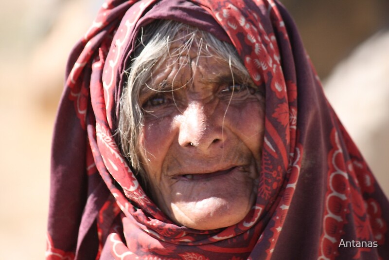 "Old Woman (afghanistan)" by Antanas Redbubble