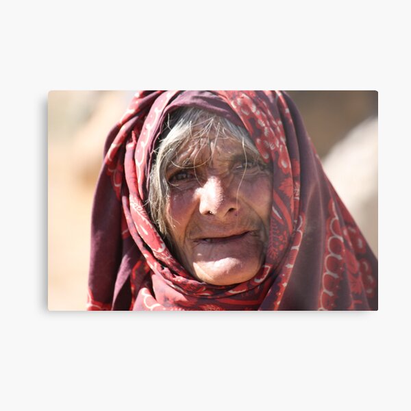Old Woman (afghanistan) Metal Print
