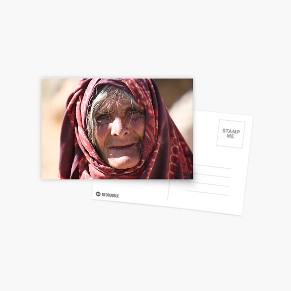 Old Woman (afghanistan) Postcard