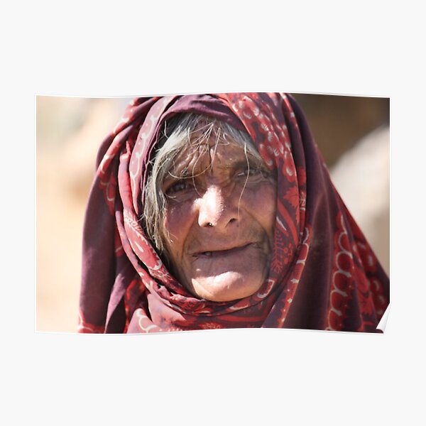 Old Woman (afghanistan) Poster