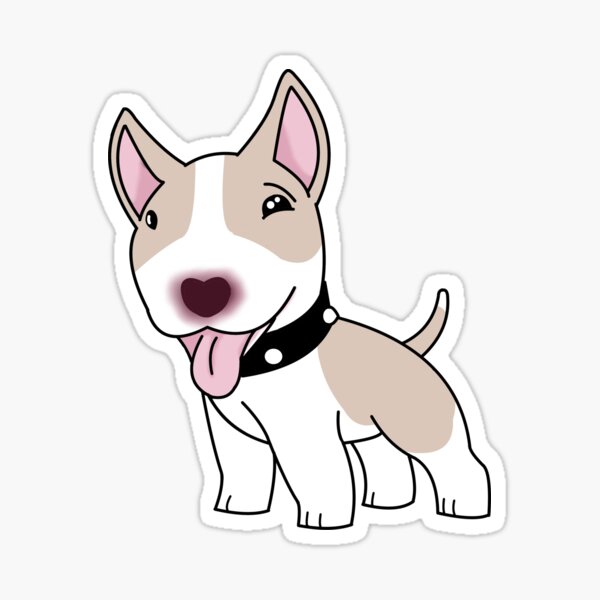 Item preview, Cream English Bull Terrier designed and sold by missnisa.