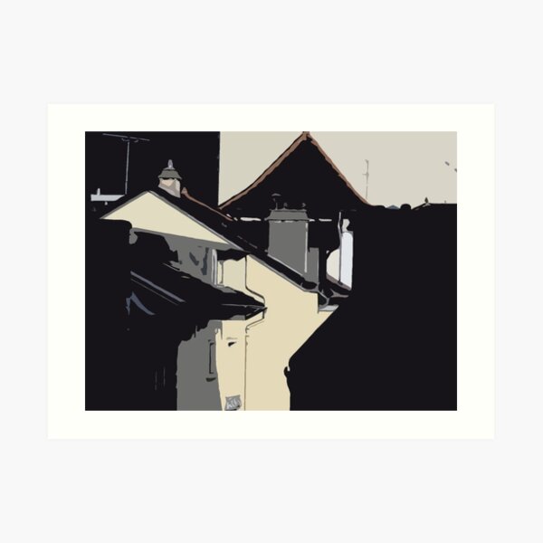 Rough Roof 1 Art Print