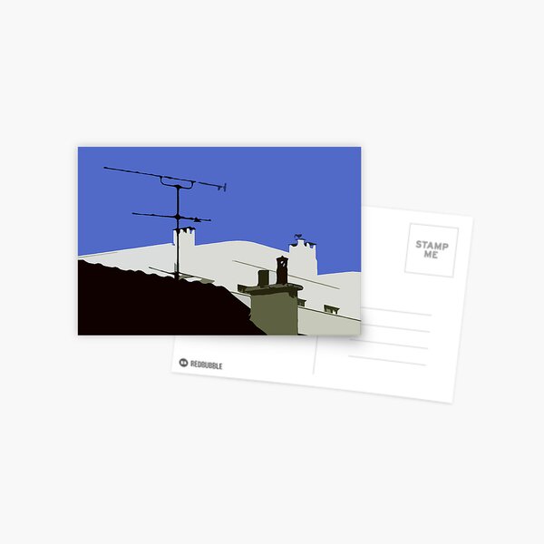 Rough Roof 2 Postcard