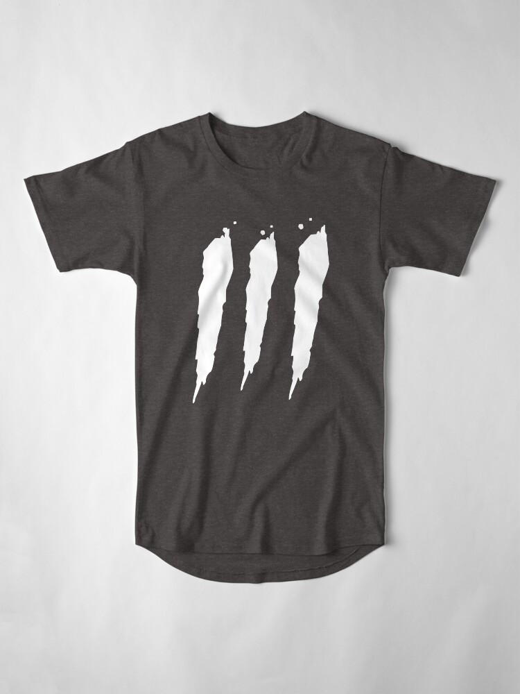 T-shirt long ''Claw Fashion' : autre vue