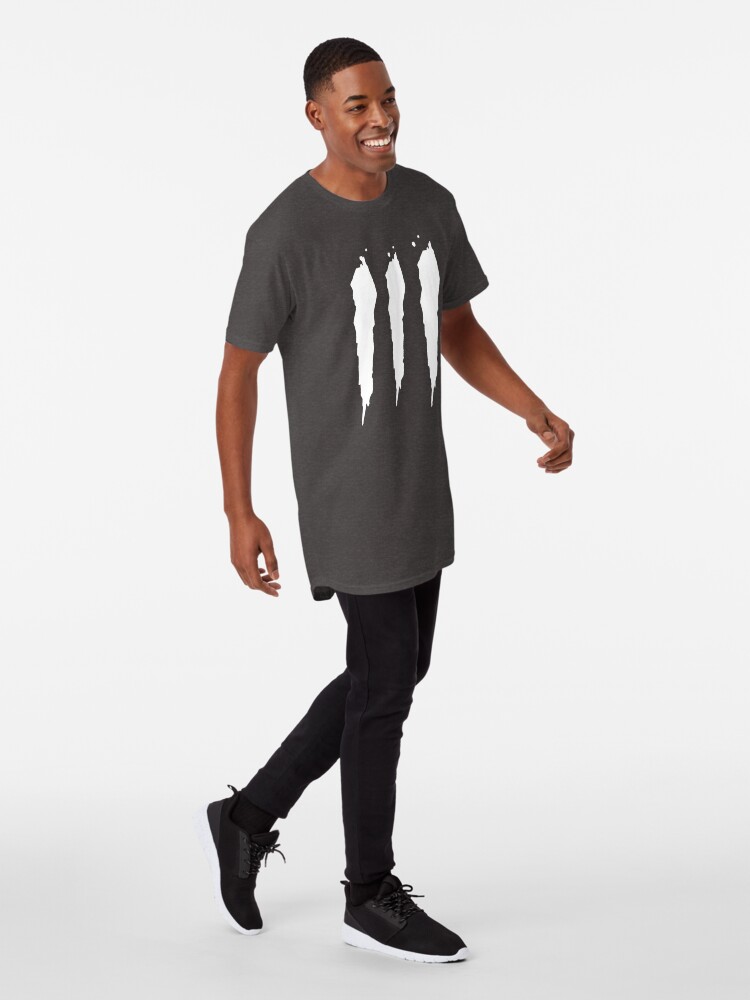 T-shirt long ''Claw Fashion' : autre vue