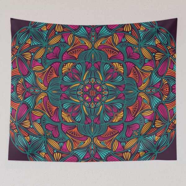Item preview, Colorful Mandala Pattern 013 designed and sold by BlueLela.