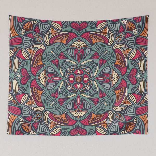 Item preview, Colorful Mandala Pattern 014 designed and sold by BlueLela.