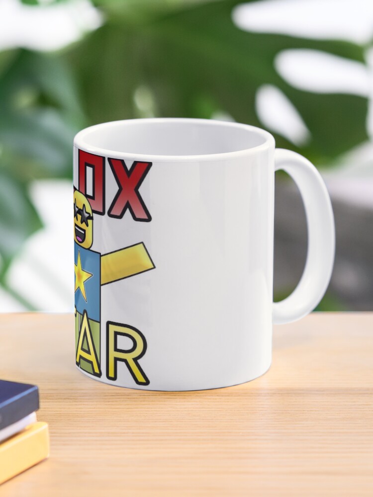 Roblox Blox Star Mug By Jenr8d Designs Redbubble - tall rock roblox