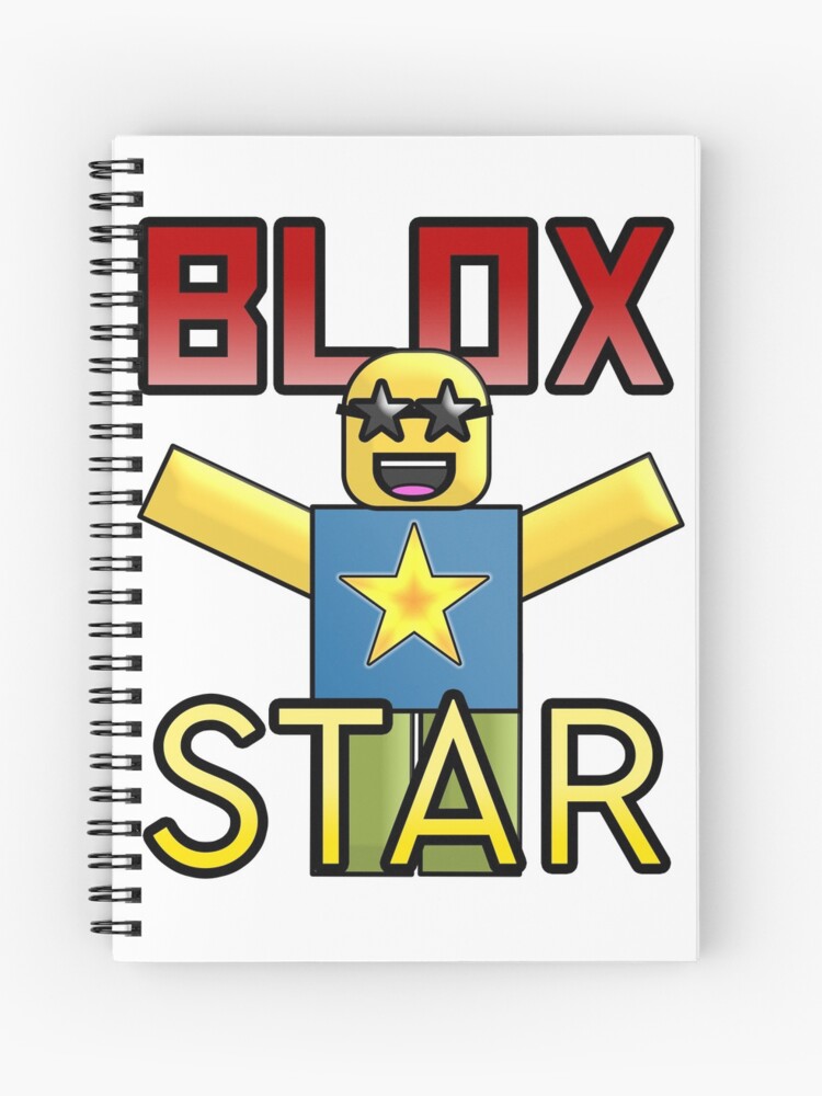 Cuaderno De Espiral Roblox Blox Star De Jenr8d Designs Redbubble - roblox blox star cuaderno de espiral
