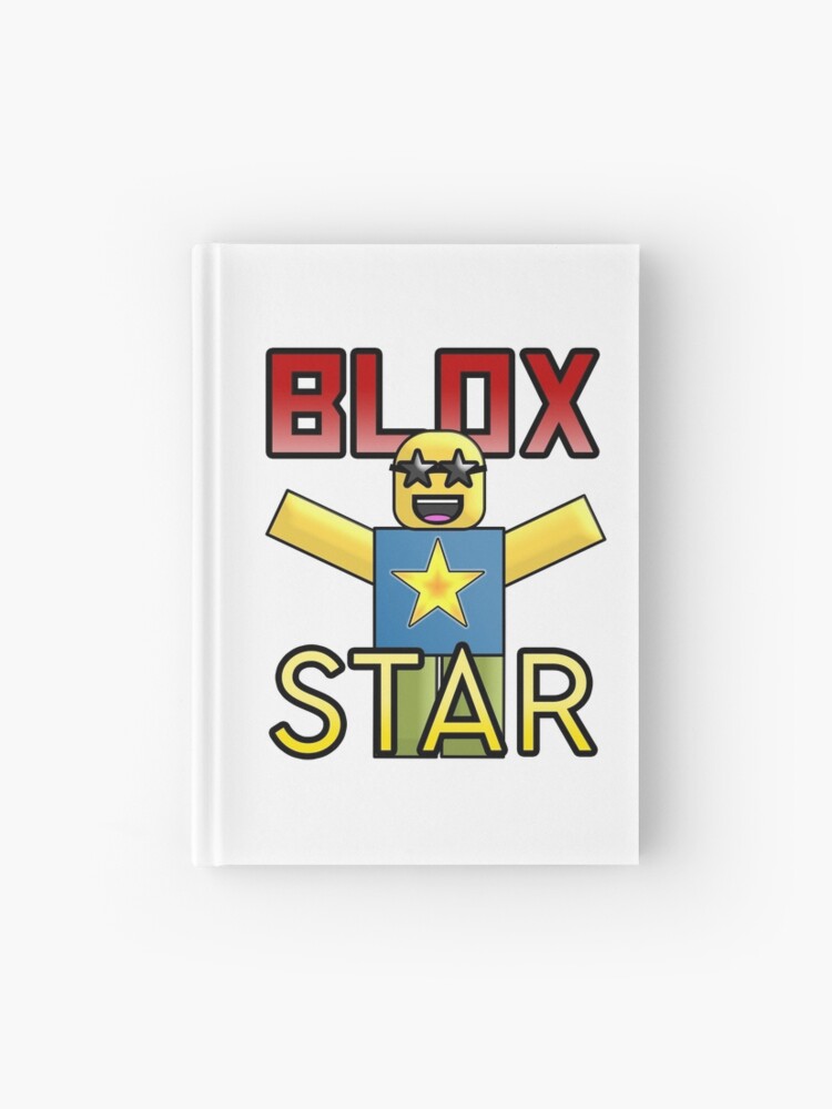 Roblox Blox Star Hardcover Journal By Jenr8d Designs Redbubble - roblox blox piece crew logo