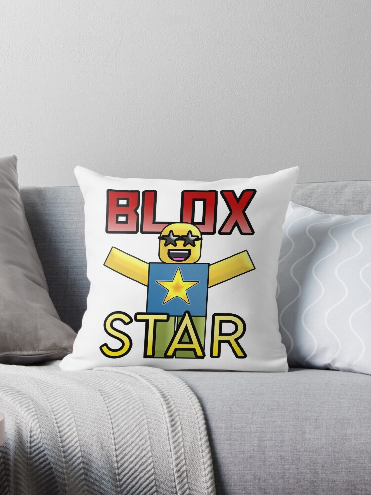 Roblox Blox Star Throw Pillow By Jenr8d Designs Redbubble - roblox blox star mug by jenr8d designs redbubble