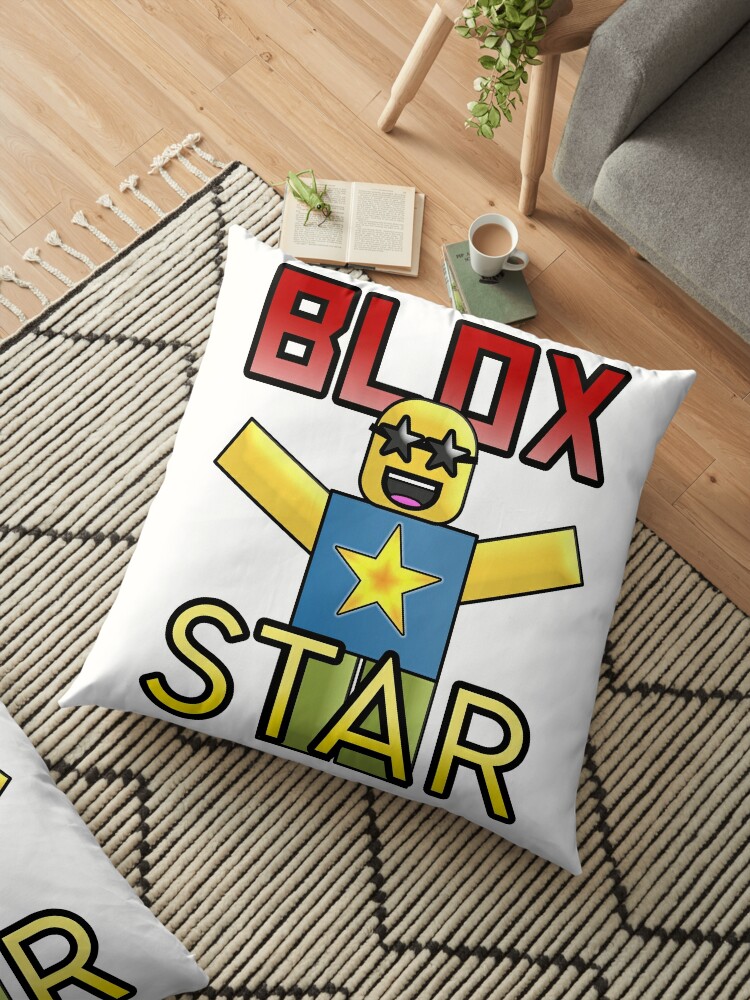 Roblox Blox Star Floor Pillow By Jenr8d Designs Redbubble - bg roblox