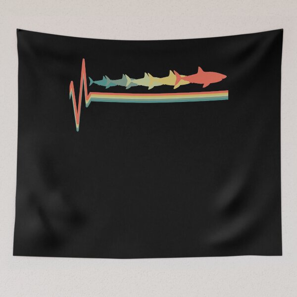 Item preview, Shark Animal Heartbeat Marine Biology  designed and sold by 4tomic.