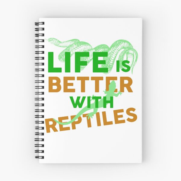 Artikelvorschau, Das Leben ist besser mit Reptilien Gecko Schlange entworfen und verkauft von NixBob.