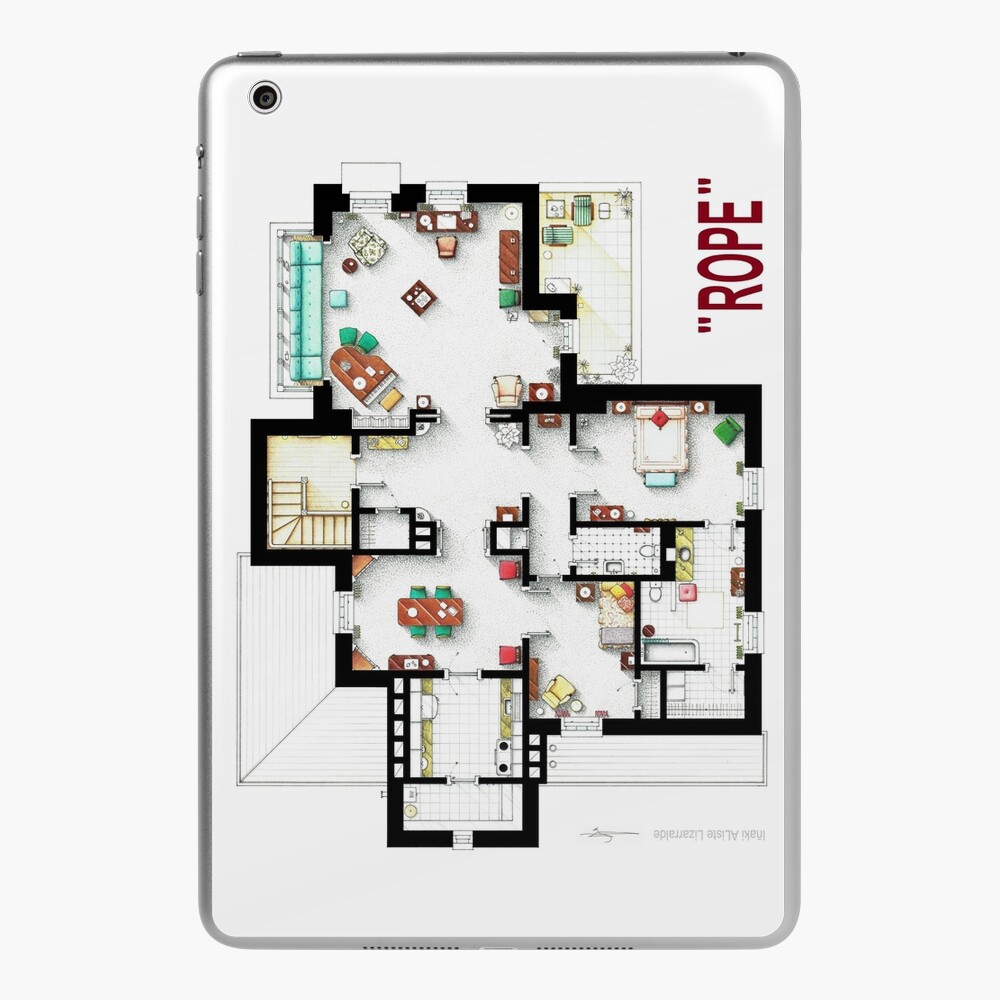 Barney Stinson's apartment iPad Case & Skin by Iñaki Aliste Lizarralde