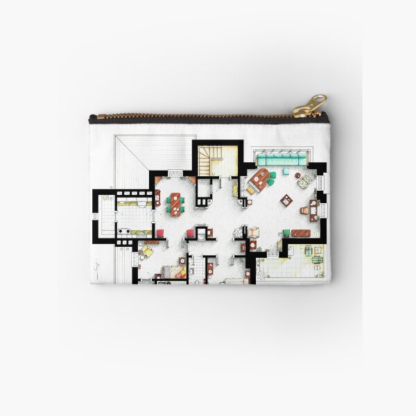 Item preview, Floorplan of the apartment from Hitchock's ROPE designed and sold by TV Floorplans & More.