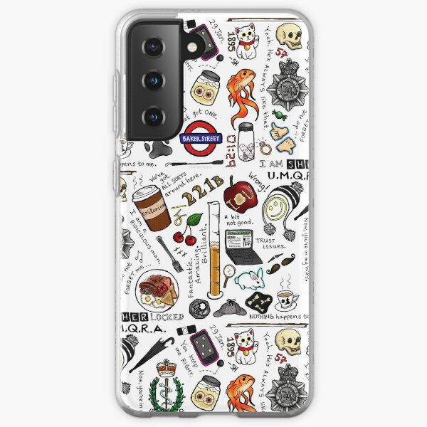 Sherlock Collage (color) Samsung Galaxy Soft Case