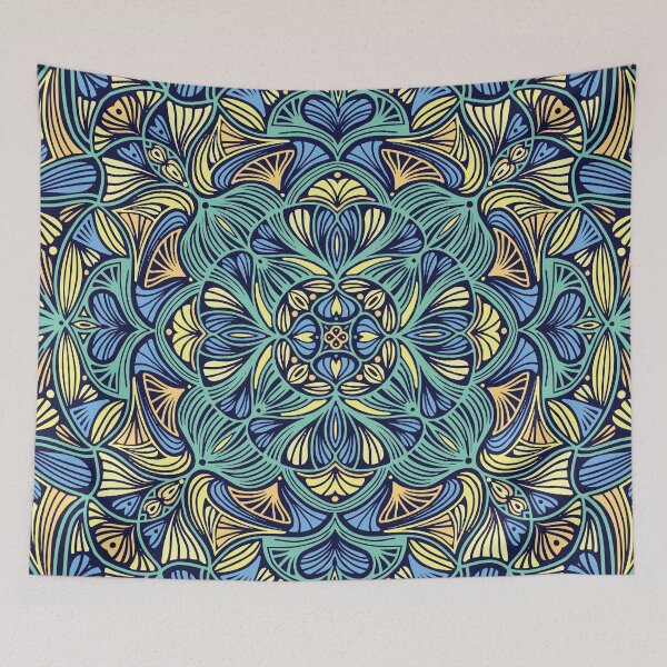Item preview, Colorful Mandala Pattern 016 designed and sold by BlueLela.