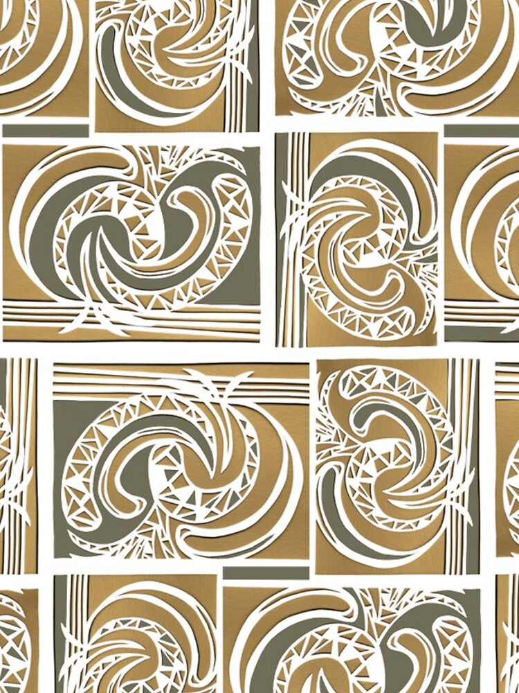 Thumbnail 5 of 5, iPhone Case, Paper Paisley designed and sold by -Patternation-.