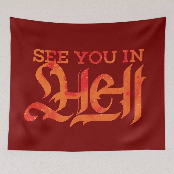 Item preview, See You in Hell designed and sold by polliadesign.