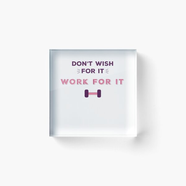 Item preview, Don't Wish For It Work For It Shirt For Women designed and sold by marcocouto.