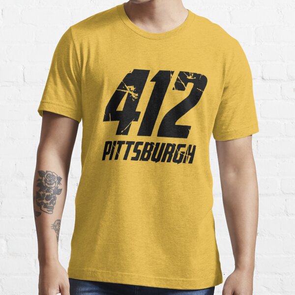 Official Logo Pittsburgh Steelers Penguins and Pirates 412 shirt