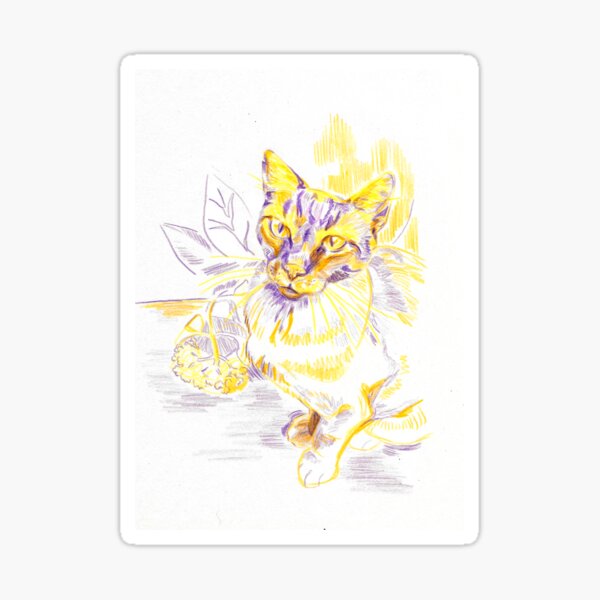 Rocky - The Ginger Tomcat Sticker