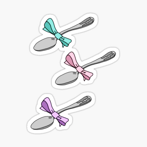 “Spoon Sticker Pack” Sticker for Sale by tristahx | Redbubble