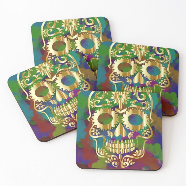 Item preview, Golden Skull designed and sold by Valina Moon Creations.