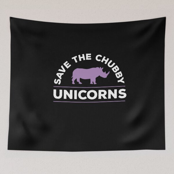 Item preview, Save the chubby unicorns designed and sold by MooonTees.