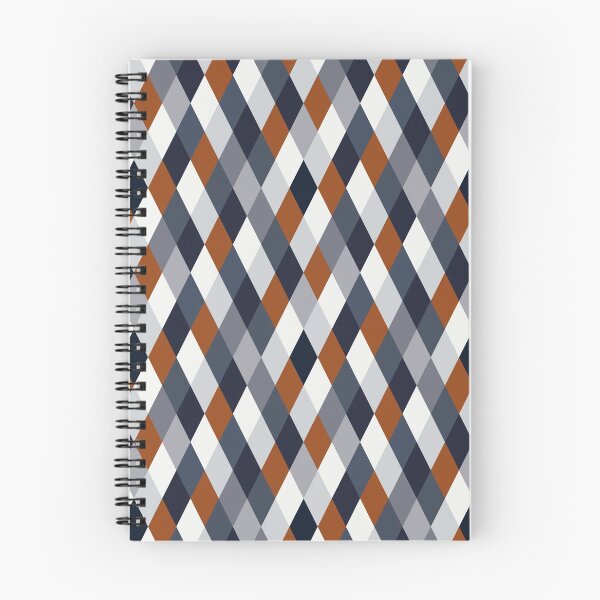 Item preview, Navy Rust Geometry VII (small pattern) designed and sold by BlertaDK.