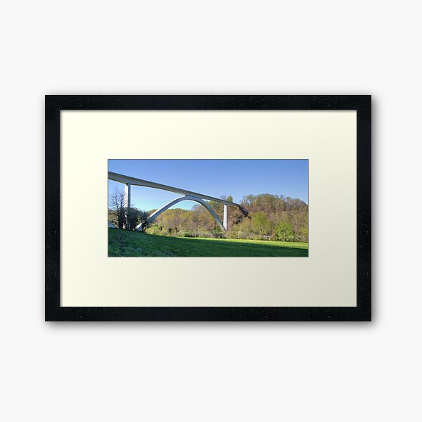 Bridge at Natchez Trace Framed Art Print