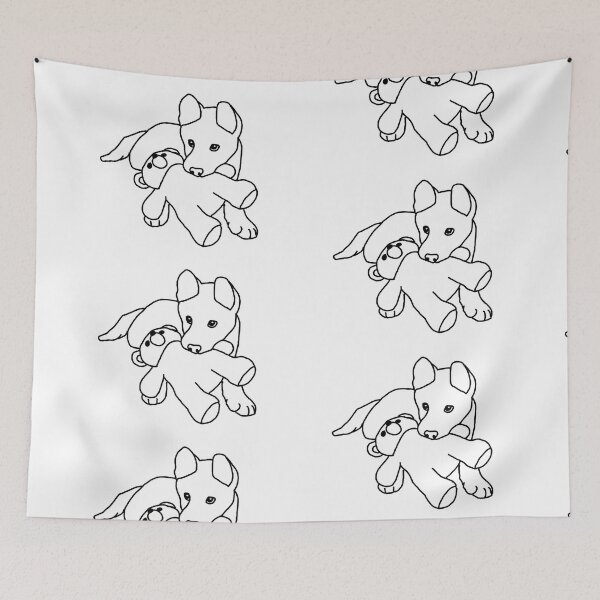 Item preview, Dog, puppy, drawing designed and sold by nijess.