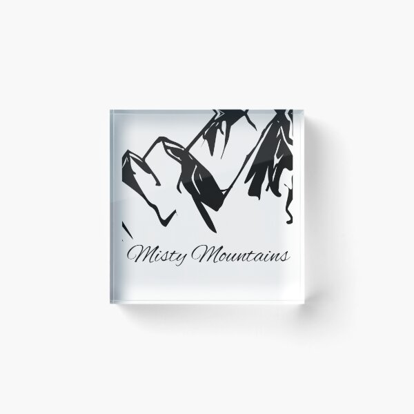 Item preview, Misty Mountains designed and sold by tysonzitting.
