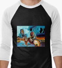 Fish Eye Men's Baseball ¾ T-Shirt