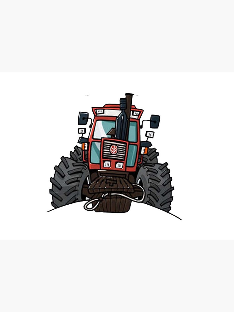 Carte De Vœux Tracteur Agricole Fiatagri Par Willigeilo Redbubble