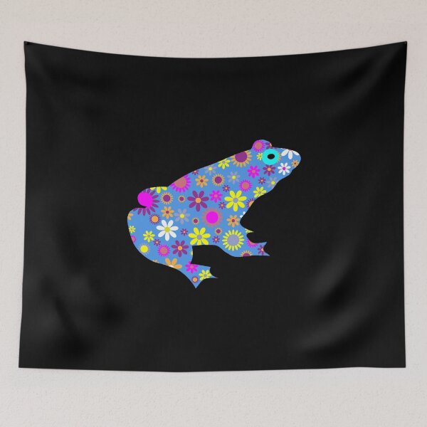 Item preview, Frog Flower Pattern Design - Cute Floral Frog Lover Gift Ideas designed and sold by cartba.