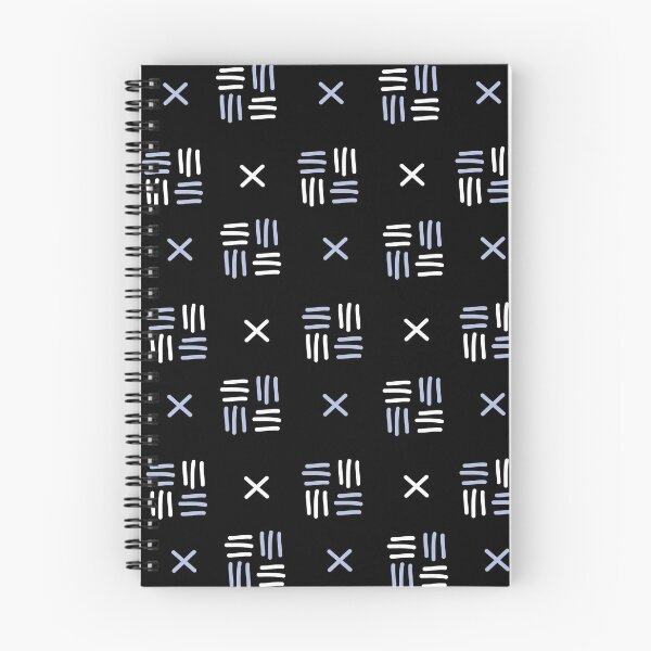 Item preview, Matchsticks Blue Black designed and sold by ivyink studio.