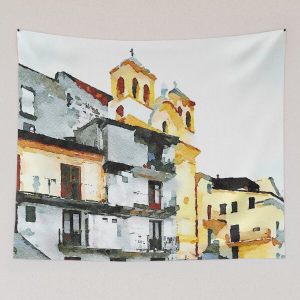 Item preview, Buildings and church designed and sold by Giuseppe Cocco.
