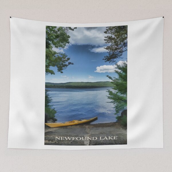 Item preview, Newfound Lake - Time to Go Kayaking designed and sold by Christine "Xine" Segalas.