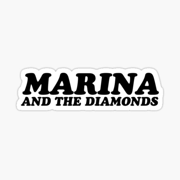 Marina and the Diamonds Electra Heart Logo Sticker