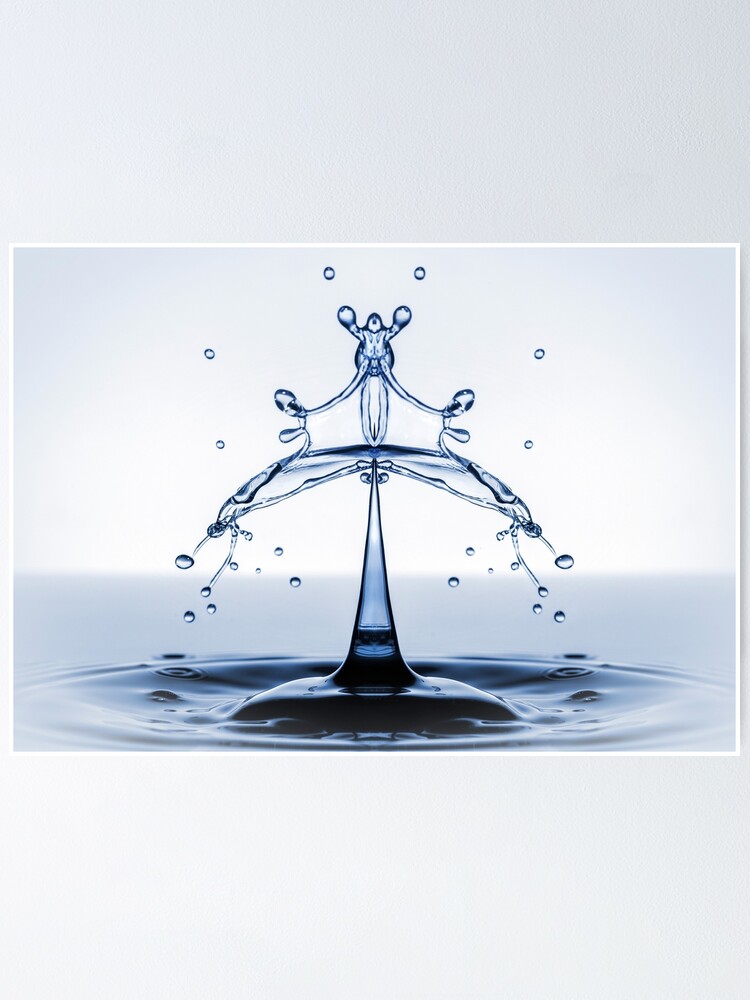 Thumbnail 1 of 3, Poster, Mirror Blue designed and sold by Banath.