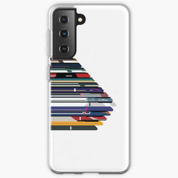 Intercity 125 outline in liveries Samsung Galaxy Soft Case
