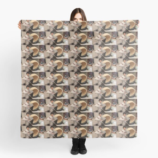 Rice Meme Scarves Redbubble - shaq in a rice hat roblox